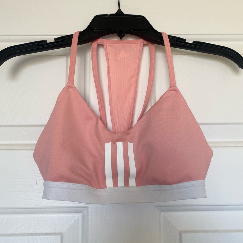 ADIDAS Striped Training Bra size S